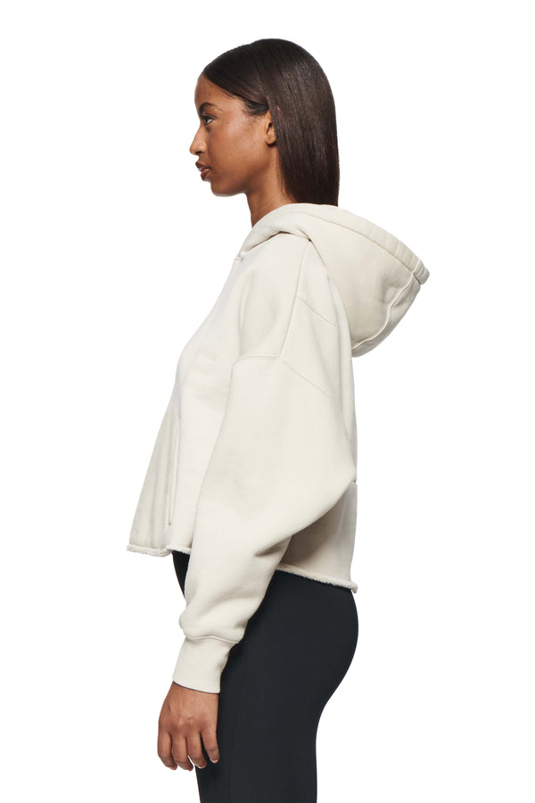 Purple Brand Wordmark Hoodie Off White