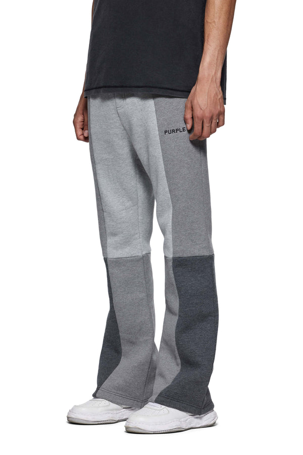 Purple Brand Wordmark Sweatpants Gray