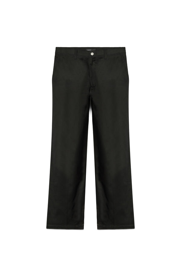 Purple Brand Wordmark Woven Pants Black