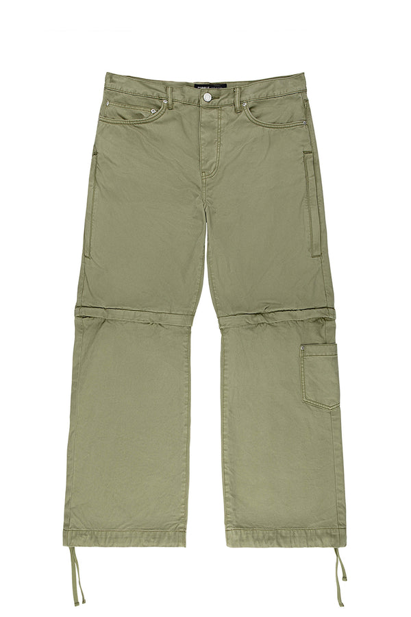 Purple Brand Woven 7 Pocket Pants Green