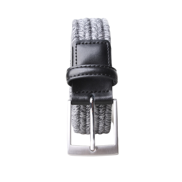 Px Los Angeles Darren Twisted Yarn Stretch 3.5 CM Belt White