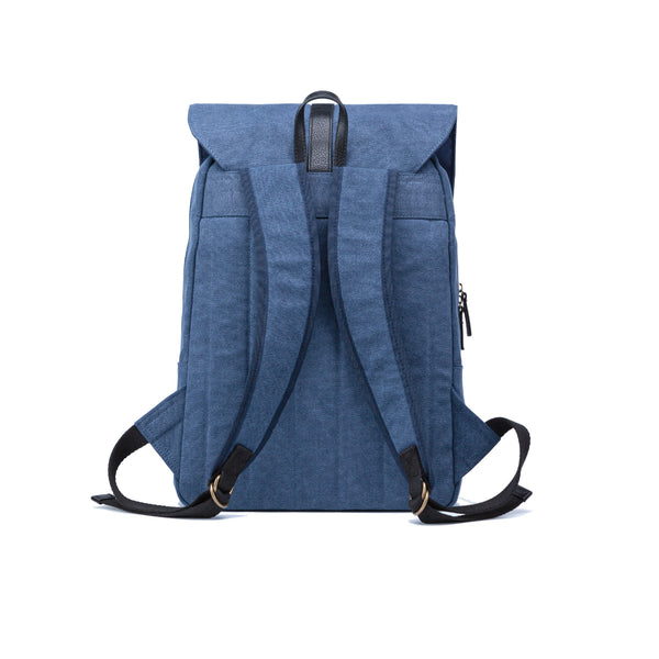 Px Los Angeles Lincoln Two Tone Canvas Backpack Navy