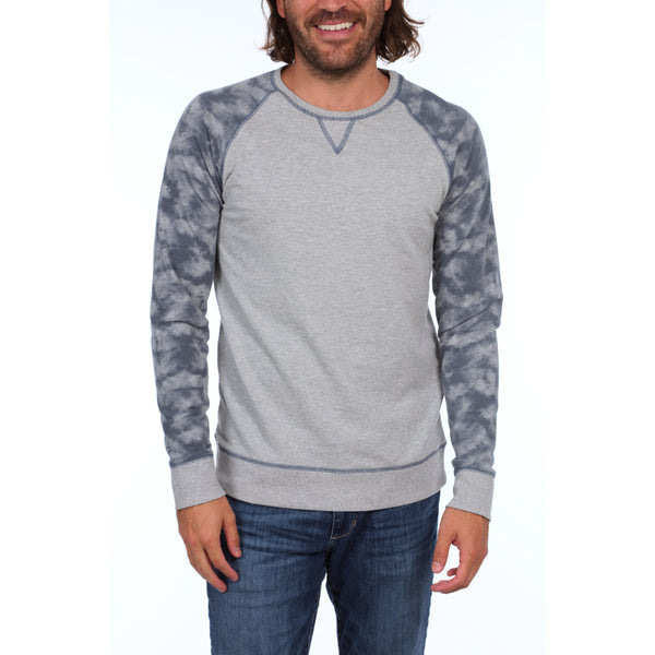 Px Los Angeles Milo Crew Neck Pullover Grey Heather