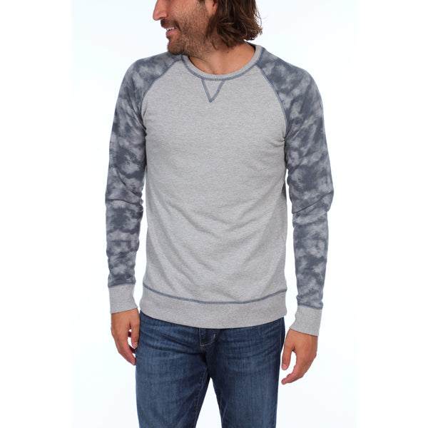 Px Los Angeles Milo Crew Neck Pullover Grey Heather