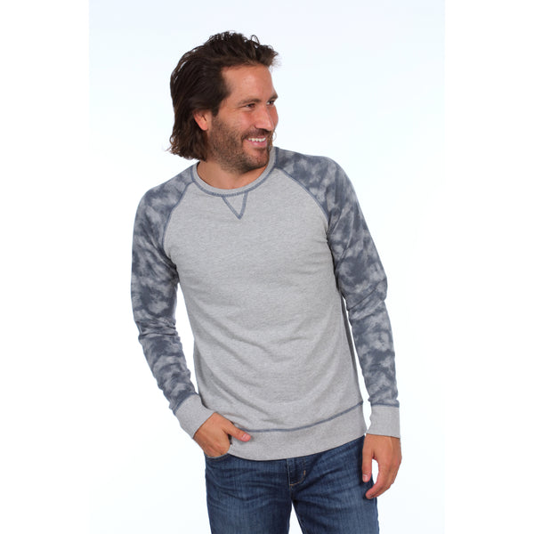 px los angeles Milo Crew Neck Pullover Grey Heather