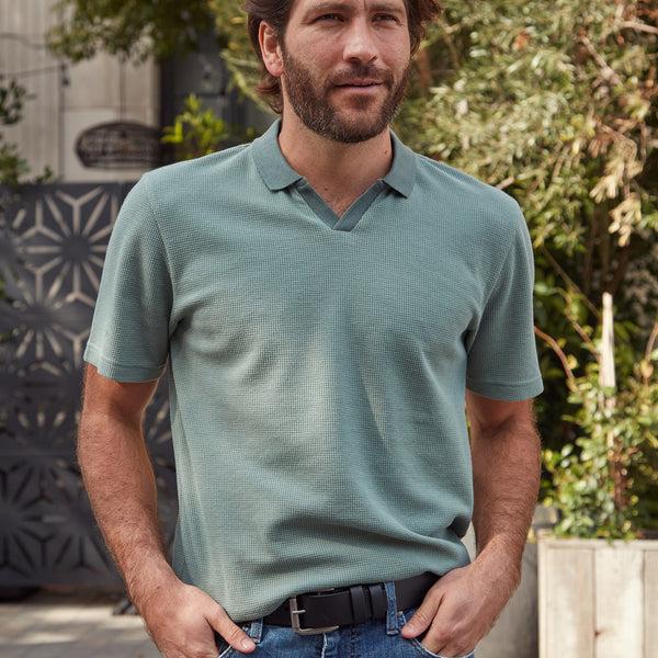 Px Los Angeles Nick Buffalo Leather 4 CM Belt Black