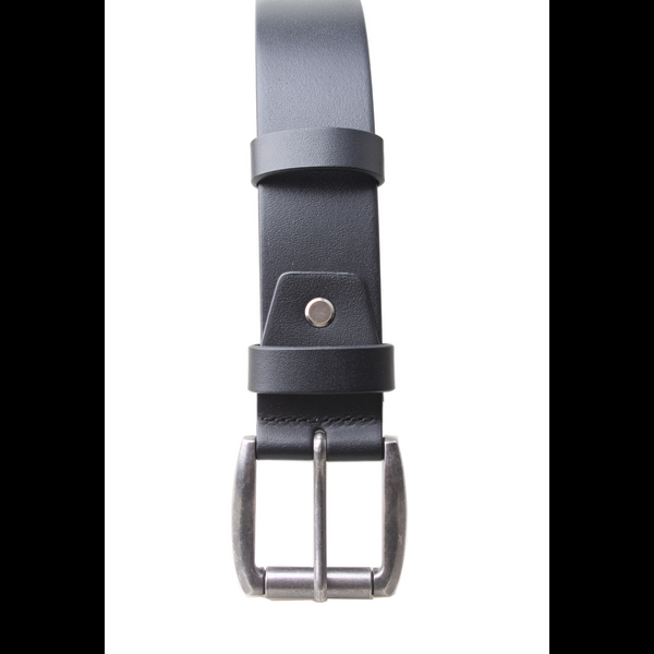 Px Los Angeles Nick Buffalo Leather 4 CM Belt Black