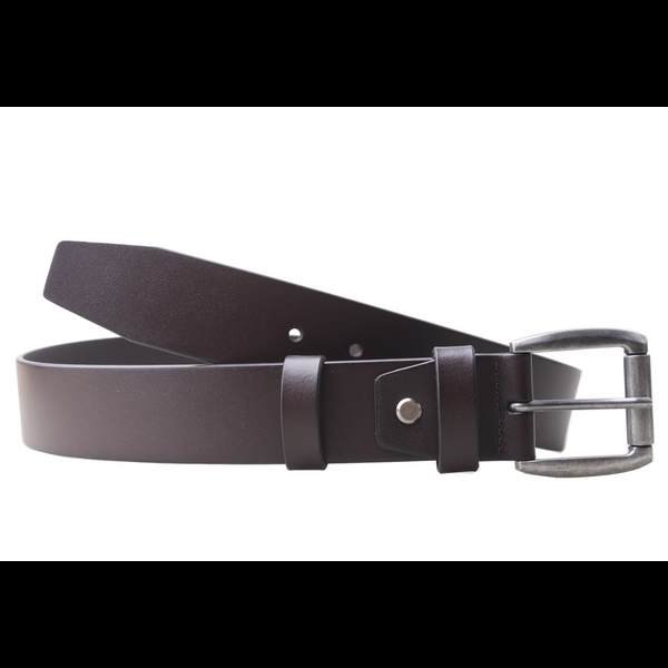 Px Los Angeles Nick Buffalo Leather 4 CM Belt Brown