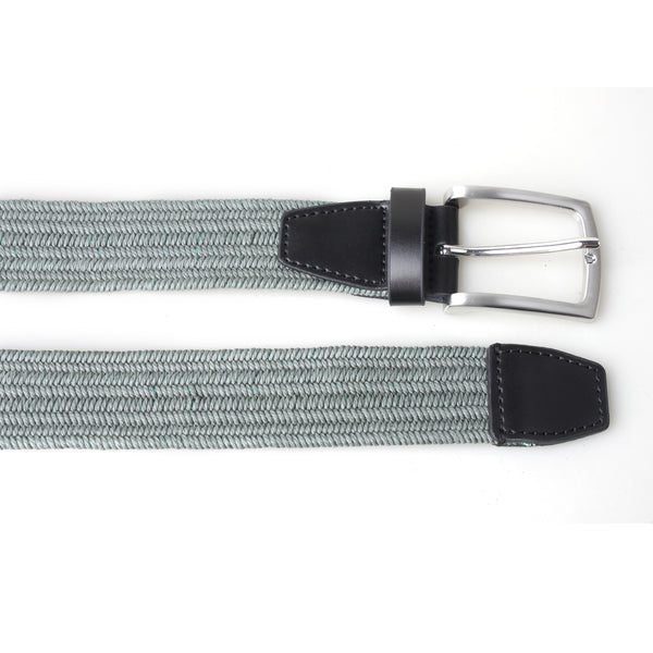 Px Los Angeles Nolan 3.5 CM Woven Stretch Belt Green