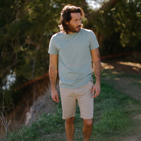 Px Los Angeles Adan Twill Shorts Tan