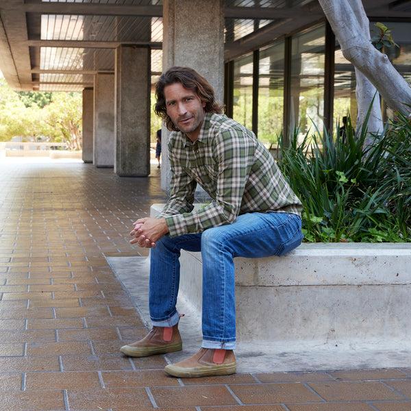Px Los Angeles Adrian Flannel Shirt Olive
