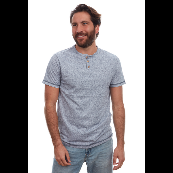 Px Los Angeles Avery Striped Henley White