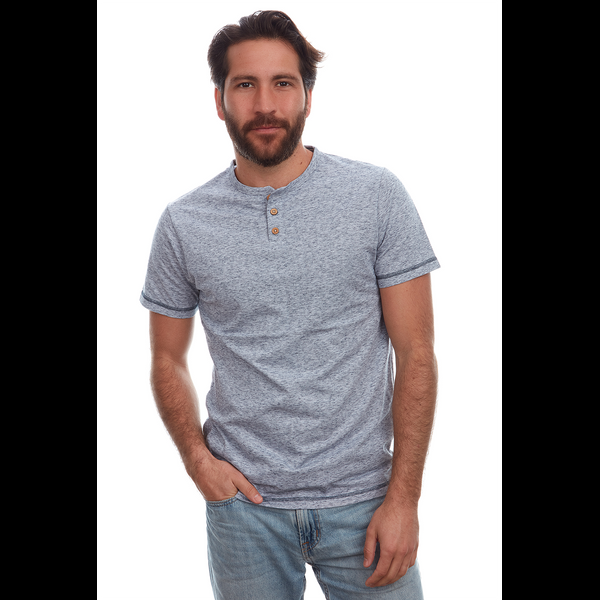 px los angeles Avery Striped Henley White