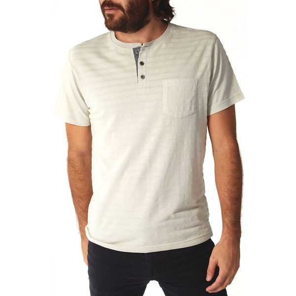 Px Los Angeles Axel Striped Henley Ice