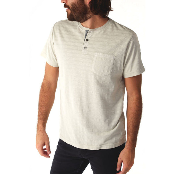 Px Los Angeles Axel Striped Henley Ice