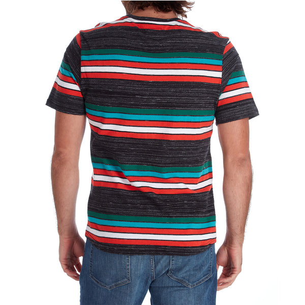 Px Los Angeles Blake Striped Tee Black