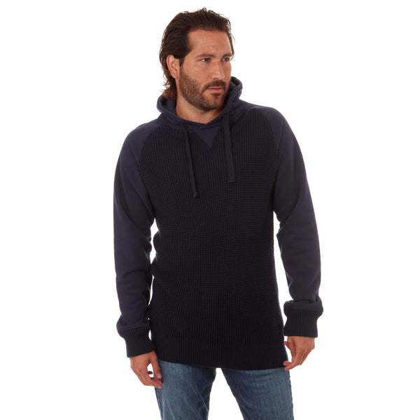 px los angeles Brian Raglan Sweater Hoodie Navy
