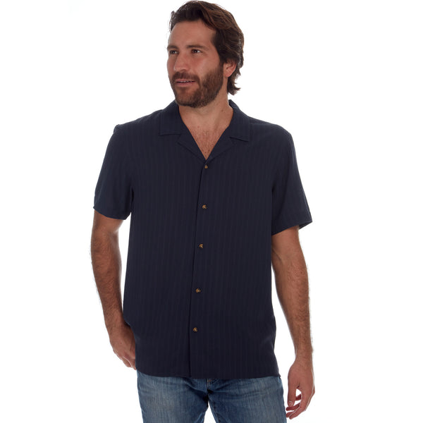 Px Los Angeles Cameron Striped Shirt Navy