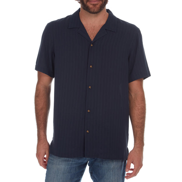 Px Los Angeles Cameron Striped Shirt Navy