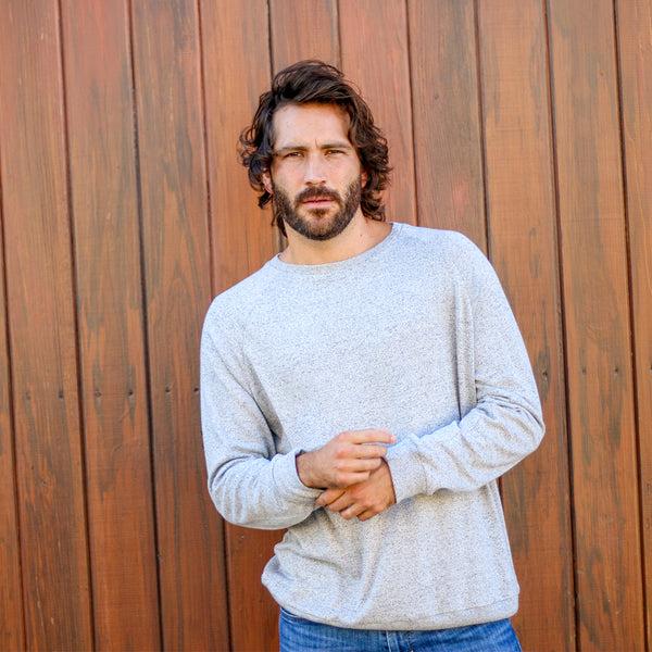 Px Los Angeles Cyrus Raglan Sweater Grey