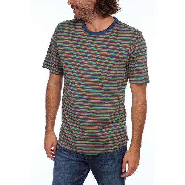 Px Los Angeles Dawson Striped Tee Cambridge
