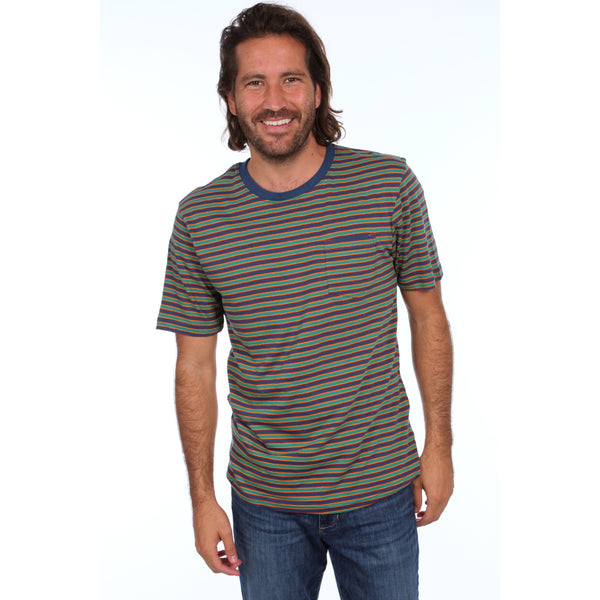 px los angeles Dawson Striped Tee Cambridge