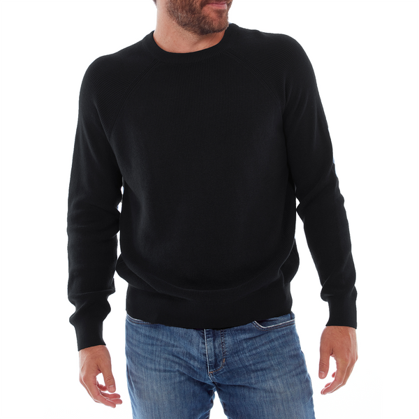 Px Los Angeles Drew Cotton Sweater Black