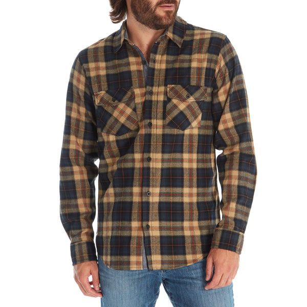 Px Los Angeles Dwayne Flannel Shirt Navy