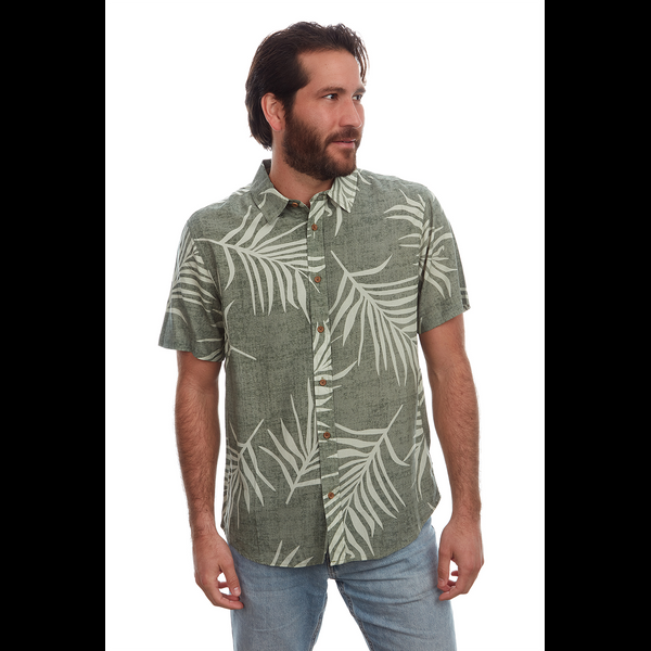 Px Los Angeles Gael Rayon Shirt OLIVE