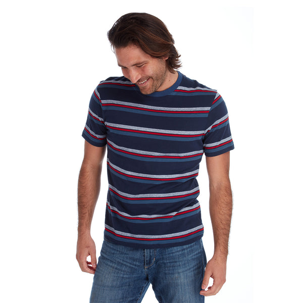 Px Los Angeles Jayden Striped Tee Ensign Blue