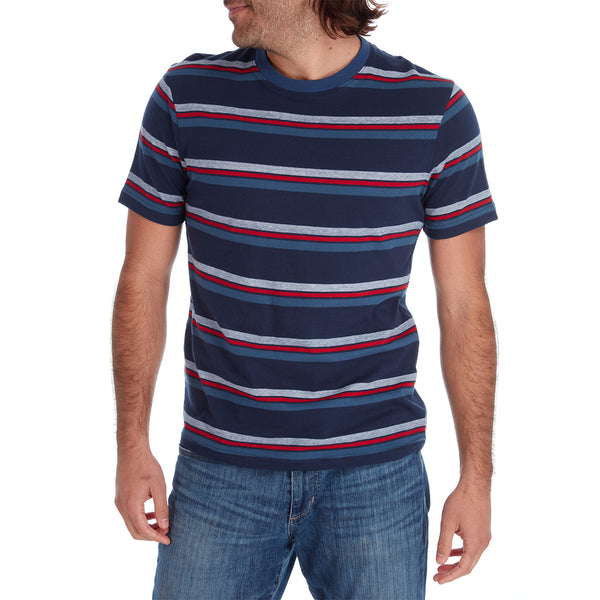 Px Los Angeles Jayden Striped Tee Ensign Blue