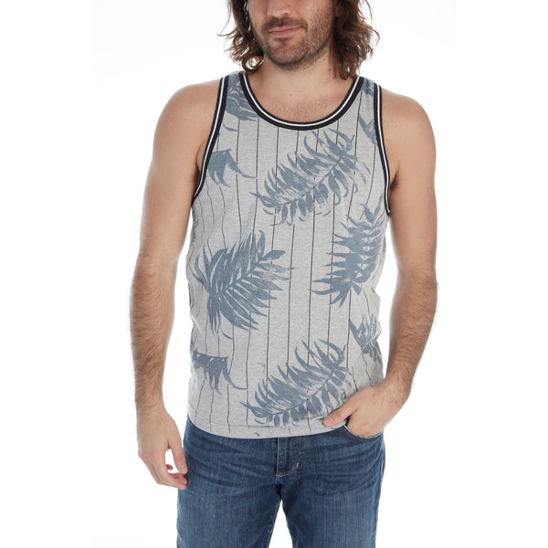 Px Los Angeles Jonas Ribbed Tank Grey Heather