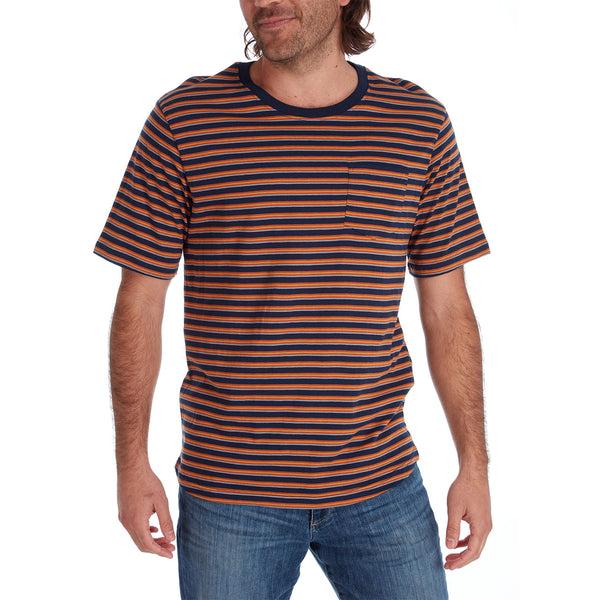 Px Los Angeles Julian Striped Tee True Navy
