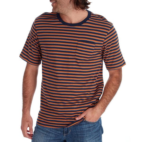 Px Los Angeles Julian Striped Tee True Navy