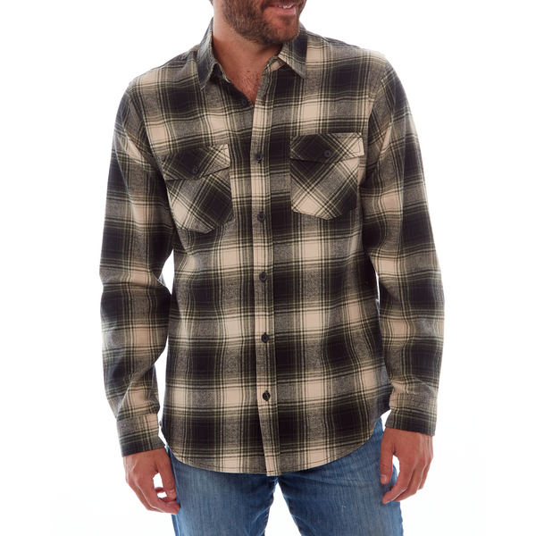 Px Los Angeles Kane Flannel Shirt Forest
