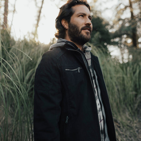 Px Los Angeles Kendrick Cotton Jacket Black