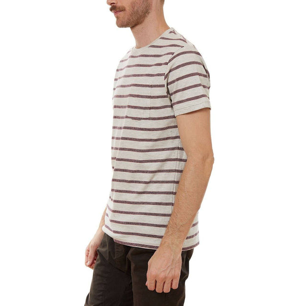 Px Los Angeles Marco Jacquard Tee Red Vine