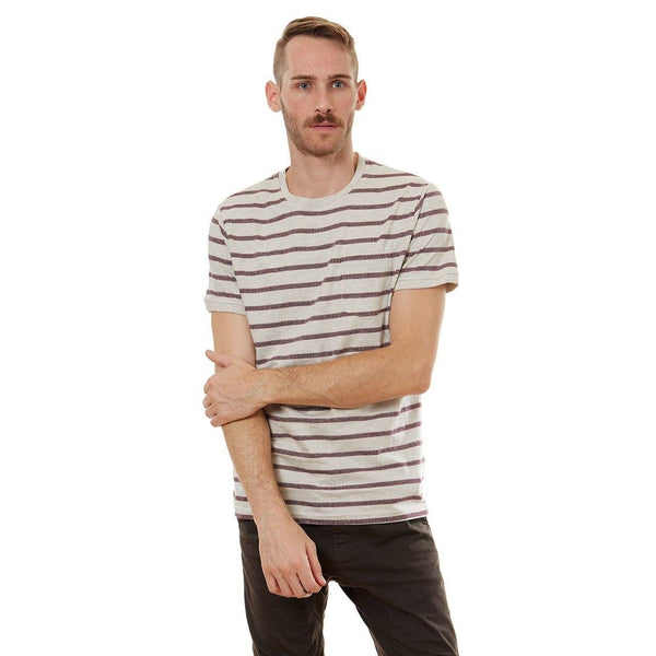 px los angeles Marco Jacquard Tee Red Vine