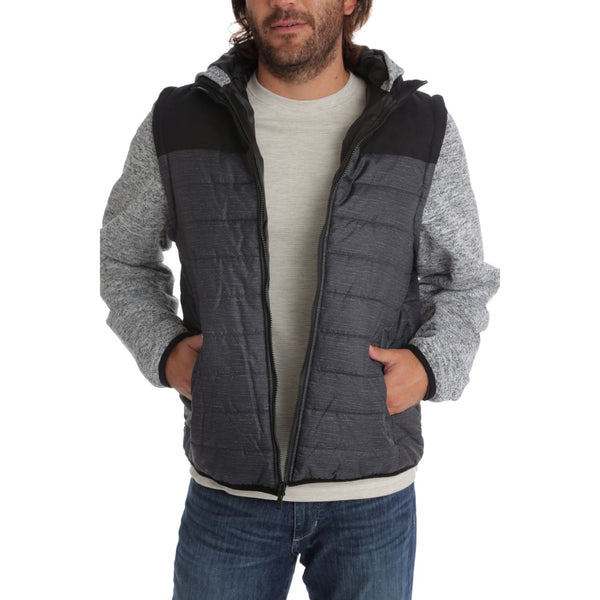 Px Los Angeles Marvin Quilted Puffer Jacket Black