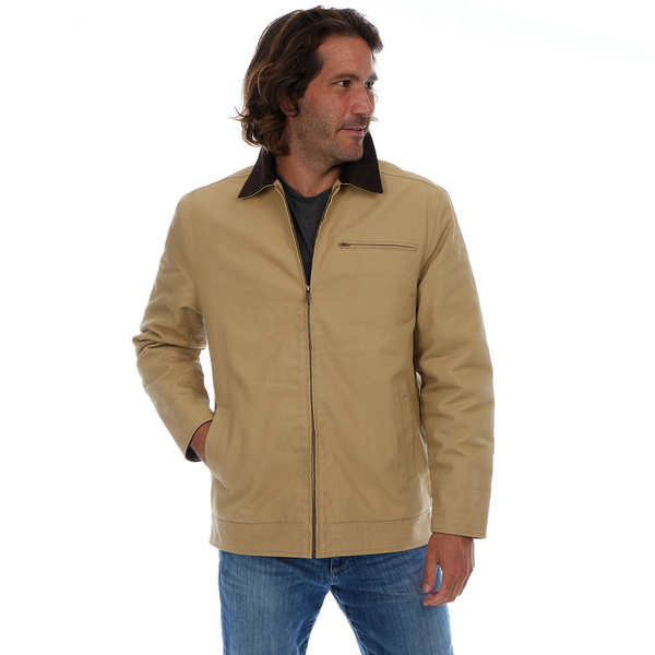Px Los Angeles Nolan Canvas Work Jacket Tan