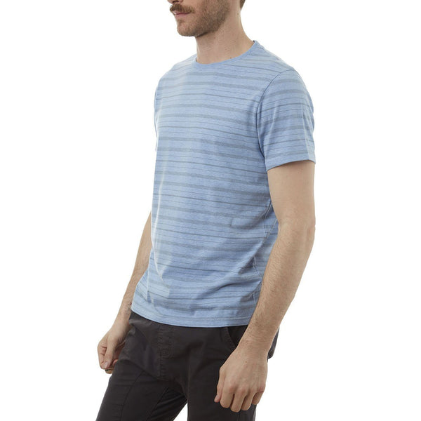 Px Los Angeles Oscar Striped Tee Light Blue