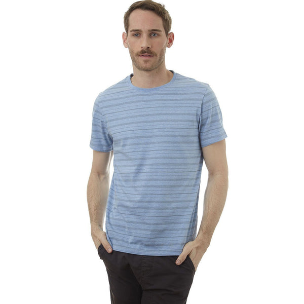 px los angeles Oscar Striped Tee Light Blue