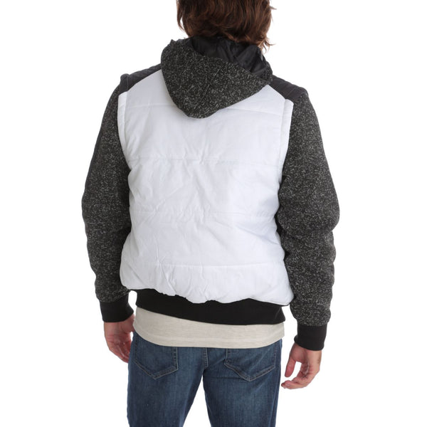 Px Los Angeles Quinn Quilted Puffer Jacket White