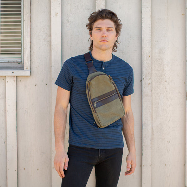 Px Los Angeles Rafael Striped Henley Navy