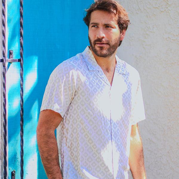 Px Los Angeles Roy Rayon Shirt CREAM