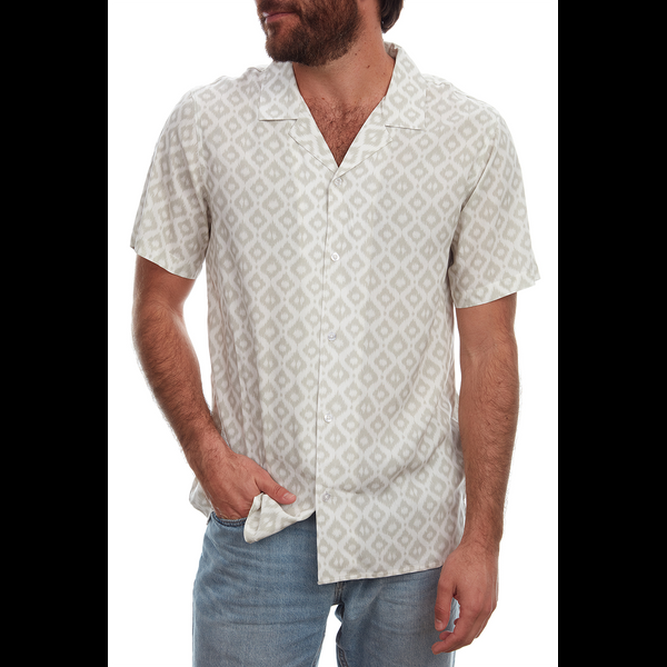 Px Los Angeles Roy Rayon Shirt CREAM