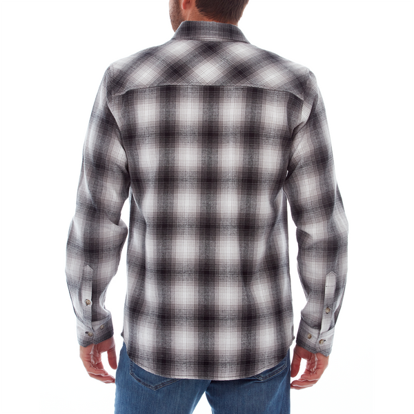 Px Los Angeles Simon Flannel Shirt Black