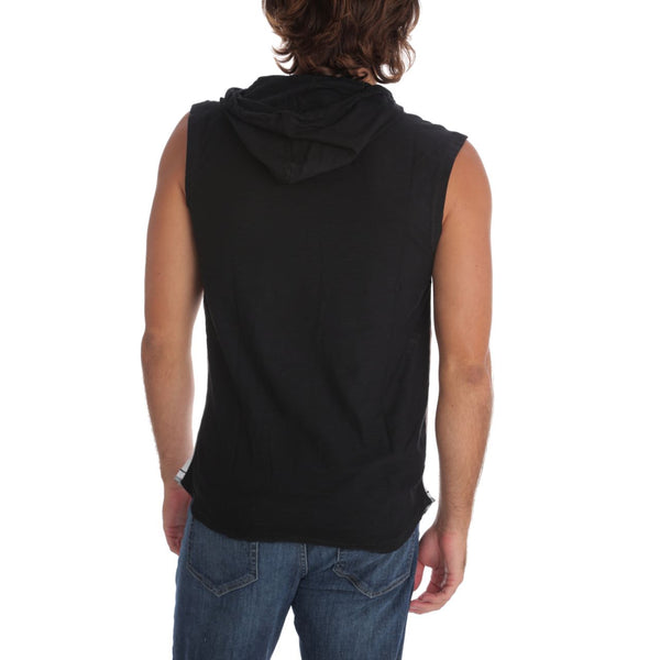 Px Los Angeles Talan Hooded Muscle Tank White