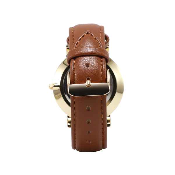 Px Los Angeles Terry Leather Strap Watch