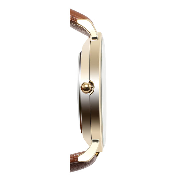 Px Los Angeles Terry Leather Strap Watch
